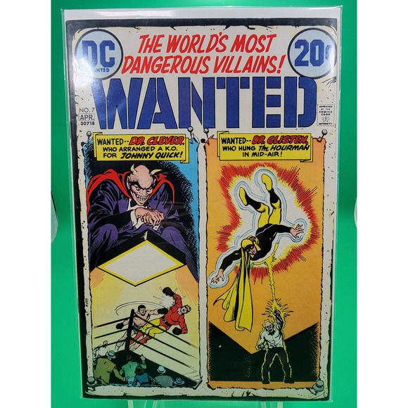 Wanted the World's Most Dangerous Villains #7 Comic Book - Picture 1 of 6